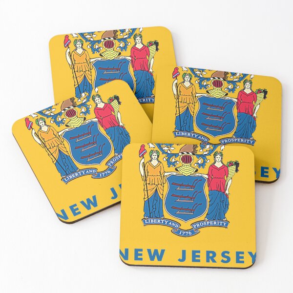 Item preview, New Jersey State Flag  designed and sold by Anticipation09.