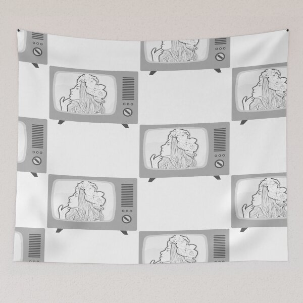 Item preview, Flower Crown TV Girl designed and sold by BigfootTees.