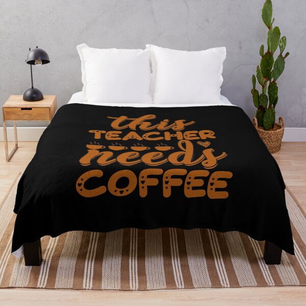 Item preview, This Teacher Needs Coffee designed and sold by AuroraApparel.