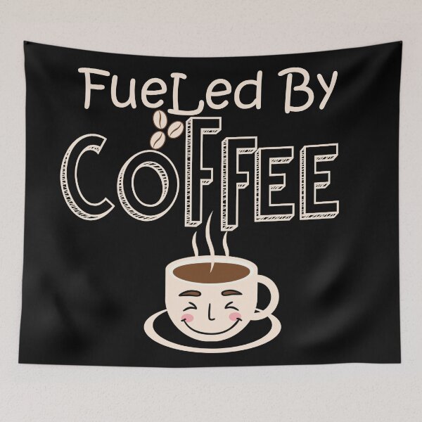 Item preview, Coffee is a Human right Fueled by Coffee   designed and sold by CoolArtByMboya.