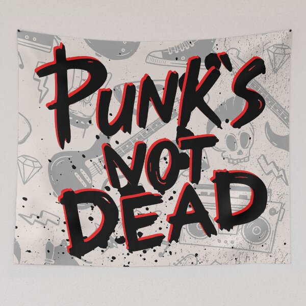 Item preview, PUNK'S NOT DEAD- Punk Music Lover designed and sold by Anxatzi.