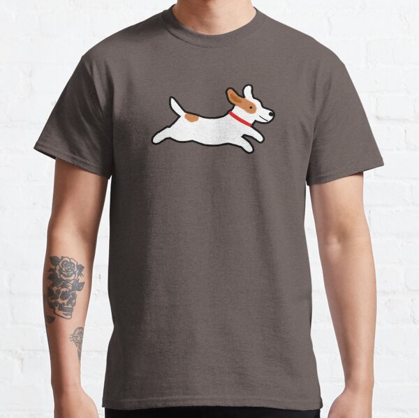 Cute Jack Russell Terrier Running Dog Classic T-Shirt