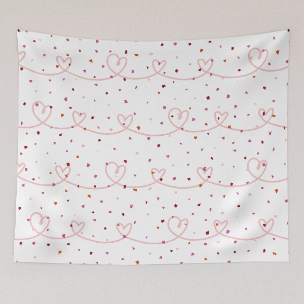 Item preview, Cute Heart Pattern Valentine’s Day  designed and sold by hanyj732.