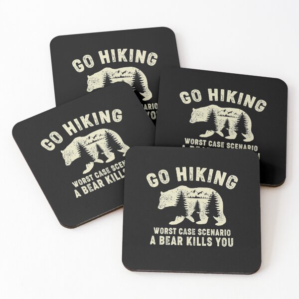 Item preview, Go Hiking Worst Case Scenario A Bear Kills You designed and sold by i-longmanshop.