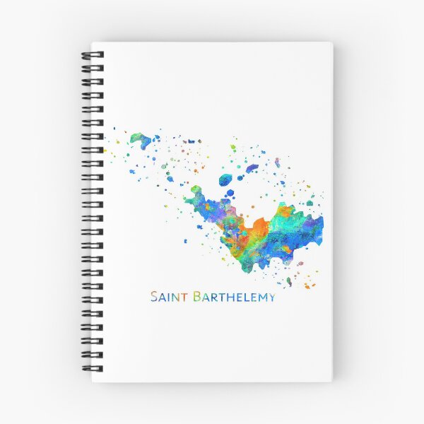 Item preview, Saint Barthelemy Map designed and sold by zuzis.