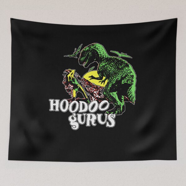 Item preview, Dinosaur green animal Hoodoo Gurus graphic designed and sold by AlexDias8450.