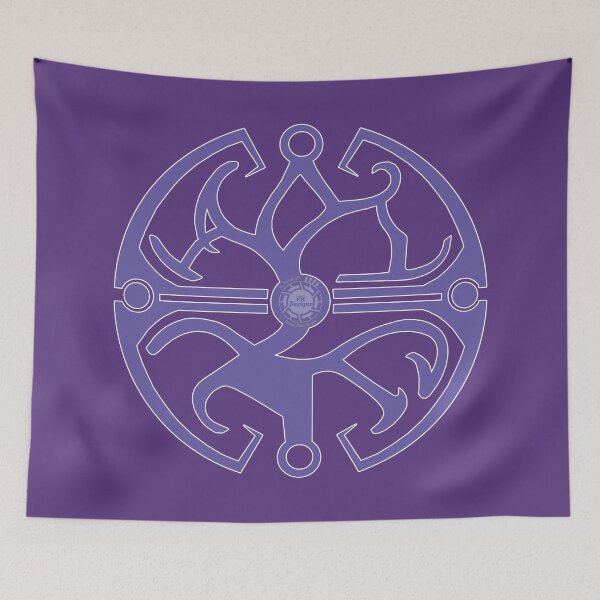 Item preview, DFC/TLJ Balance Symbol (Purple/White) designed and sold by Visual Resolutions.