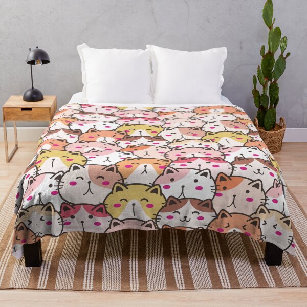 Item preview, cute cat pattern designed and sold by Hoetoons.