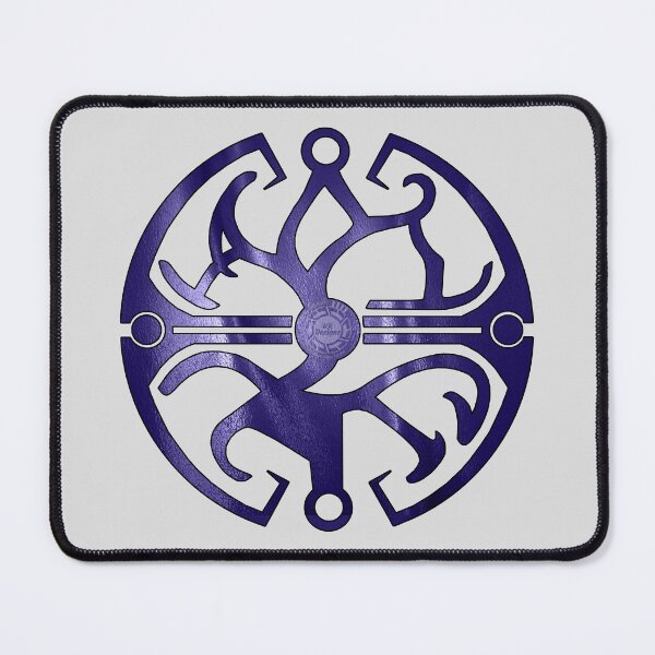 Item preview, DFC/TLJ Balance Symbol (Purple Flag Texture & Black) designed and sold by Visual Resolutions.