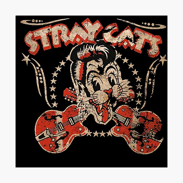Item preview, STRAY CATS VINTAGE EXCLUSIVE  designed and sold by Excitement37.