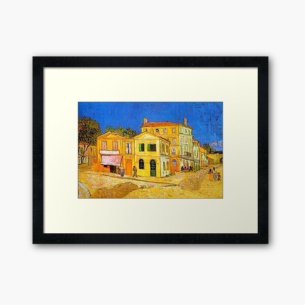 Aperçu de l'œuvre Vincent Van Gogh, La Maison Jaune 1888 créée et vendue par Art  Outlaws.