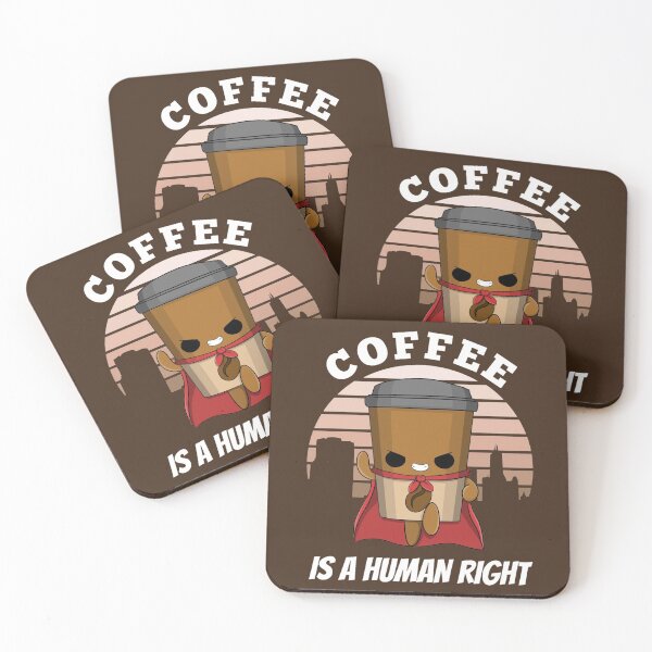 Item preview, Coffee is A Human Right designed and sold by The magic  Yellow bus.