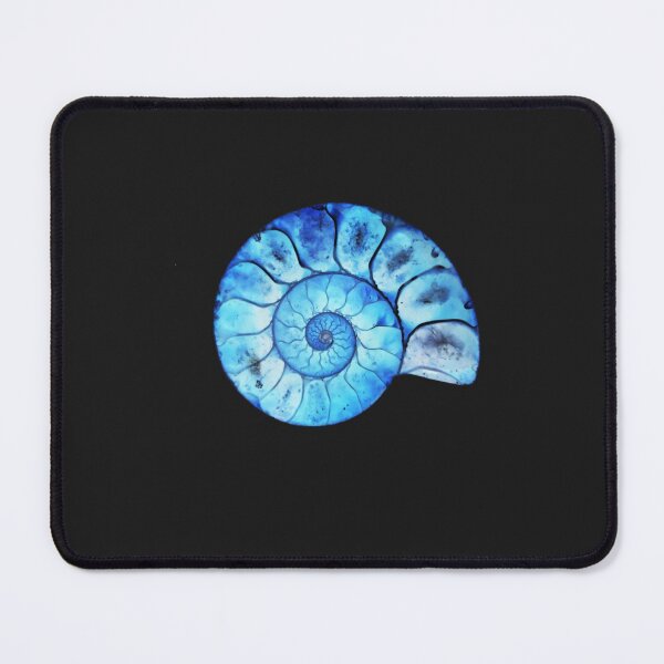 Item preview, Blue Ammonite Sticker designed and sold by SophiaBeeth.