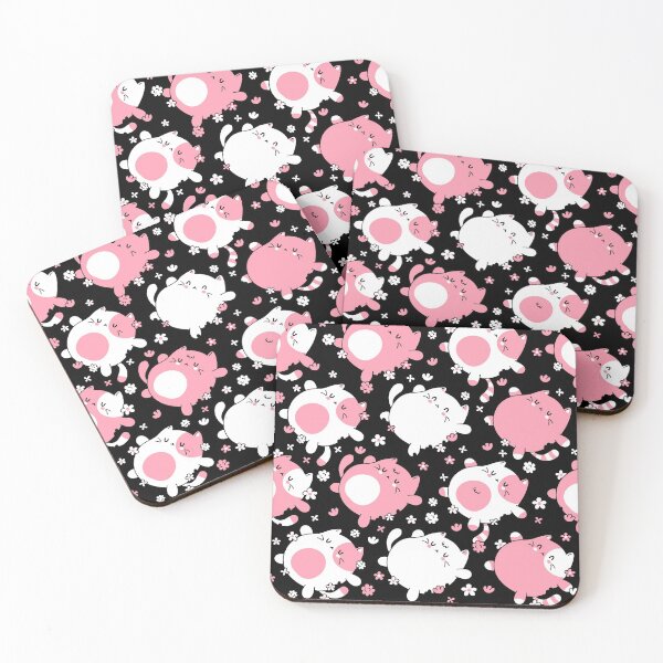 Item preview, cute cat pattern designed and sold by Hoetoons.