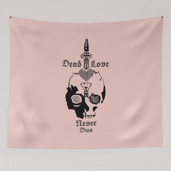 Item preview, "Dead Love Never Dies" sword through skull head designed and sold by Abstract-Artist.