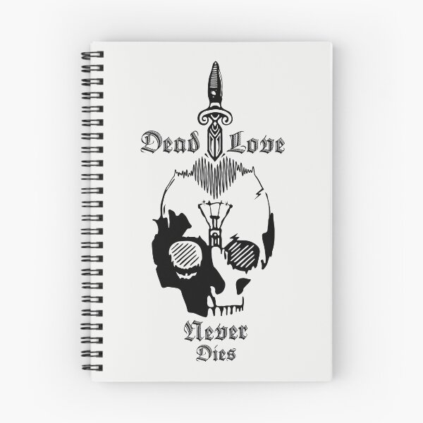 Item preview, "Dead Love Never Dies" sword through skull head designed and sold by Abstract-Artist.