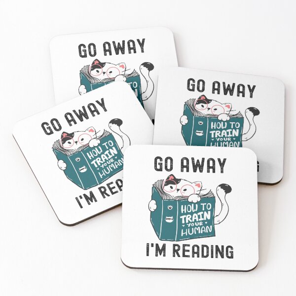 Item preview, Go Away I'm Reading designed and sold by DAFIN.
