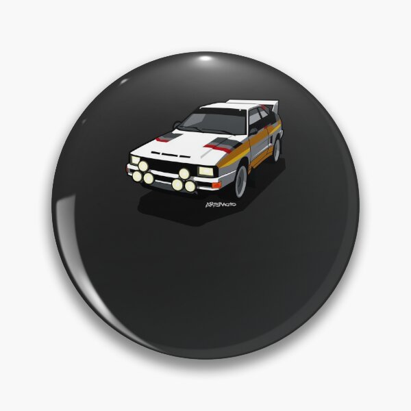 Item preview, Audi Sport Quattro Ur-Quattro Rally Poster Sticker designed and sold by IngoRosener.