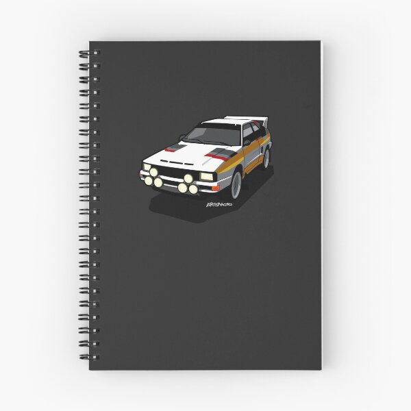 Item preview, Audi Sport Quattro Ur-Quattro Rally Poster Sticker designed and sold by IngoRosener.