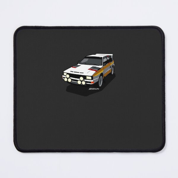 Item preview, Audi Sport Quattro Ur-Quattro Rally Poster Sticker designed and sold by IngoRosener.