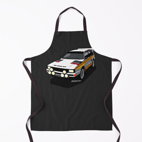 Item preview, Audi Sport Quattro Ur-Quattro Rally Poster Sticker designed and sold by IngoRosener.
