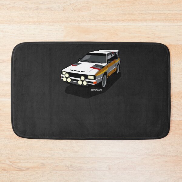 Item preview, Audi Sport Quattro Ur-Quattro Rally Poster Sticker designed and sold by IngoRosener.