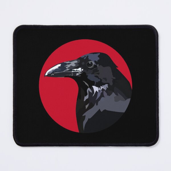 Item preview, Crow drawing designed and sold by Blondiabshop.