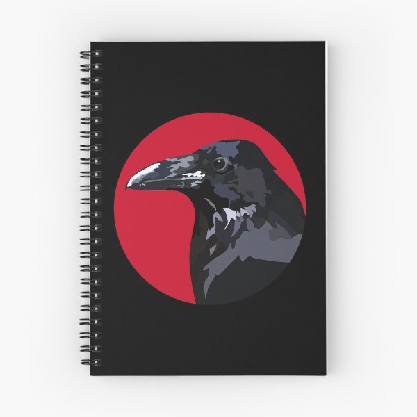 Item preview, Crow drawing designed and sold by Blondiabshop.