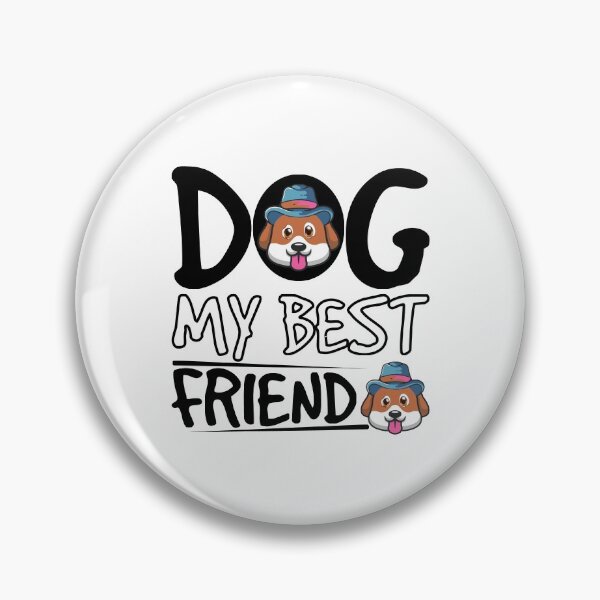 Item preview, Funny Dog Is My Best Friend - Cool  Puppy Design Gift Idea For Dog Lovers designed and sold by Prince - Bestseller ★★★★★.