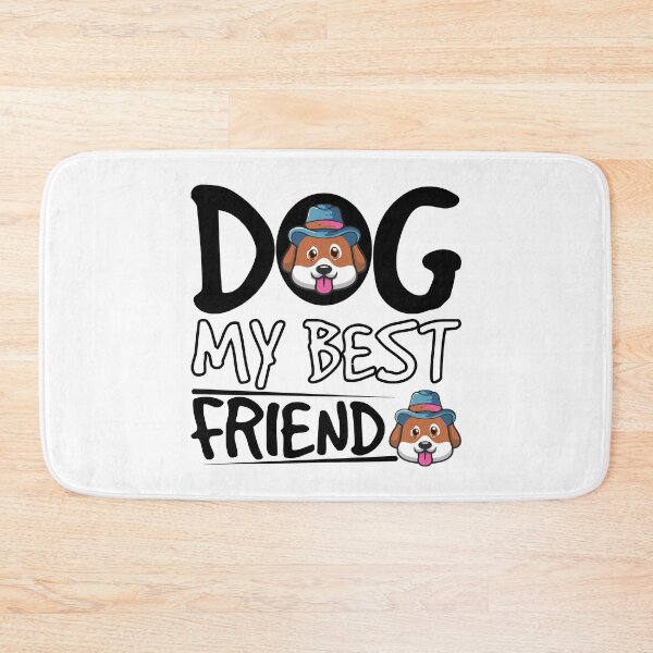 Item preview, Funny Dog Is My Best Friend - Cool  Puppy Design Gift Idea For Dog Lovers designed and sold by Prince - Bestseller ★★★★★.