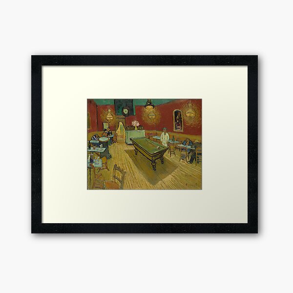 Aperçu de l'œuvre Vincent van Gogh, Le Café de nuit 1888 créée et vendue par Art  Outlaws.