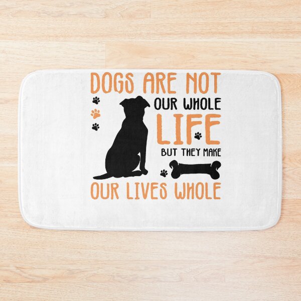 Item preview, Dogs Are Not Our Whole Life But They Make Our Lives Whole - Cool Design Gift Idea For Dog Lovers designed and sold by Prince - Bestseller ★★★★★.
