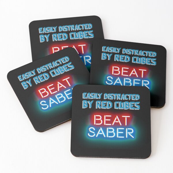 Item preview, beat saber for virtual reality gamers         designed and sold by Lopez-Biglove.