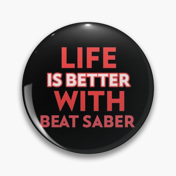 Item preview, beat saber for virtual reality gamers       designed and sold by Lopez-Biglove.