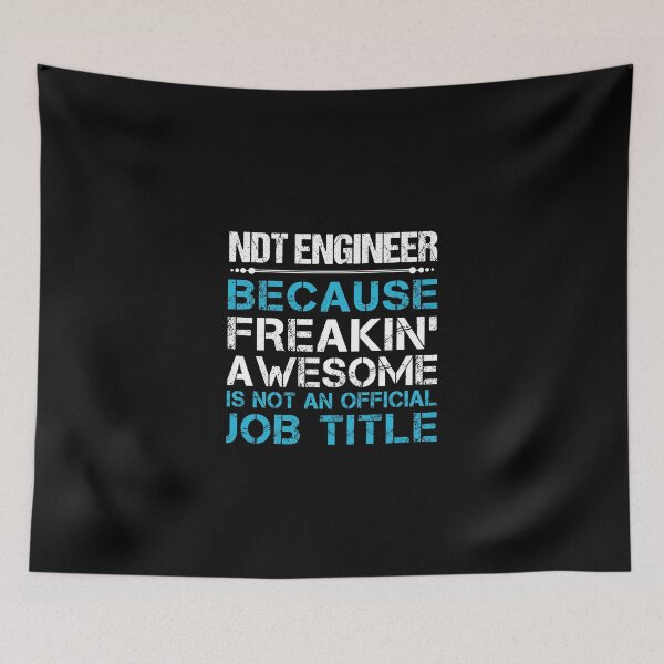 Item preview, Ndt Engineer T Shirt - Freaking Awesome Job Gift Item Tee designed and sold by oetate4774.