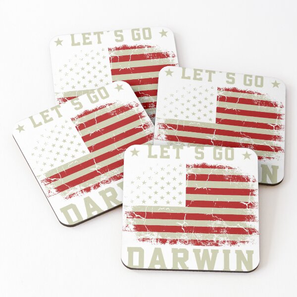 Item preview, Lets Go Darwin Vintage US Flag Funny Sarcastic  1 designed and sold by JamesHicks430.