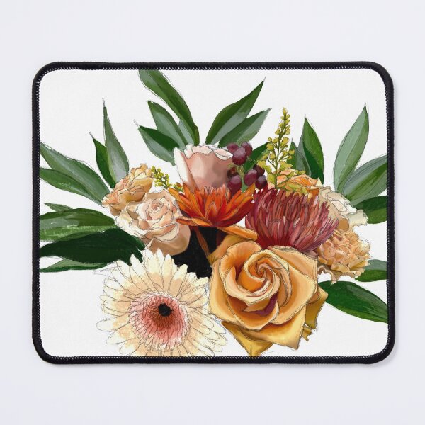 Item preview, antique floral print, rose sketch, leafs designed and sold by Giulia Palazzo.