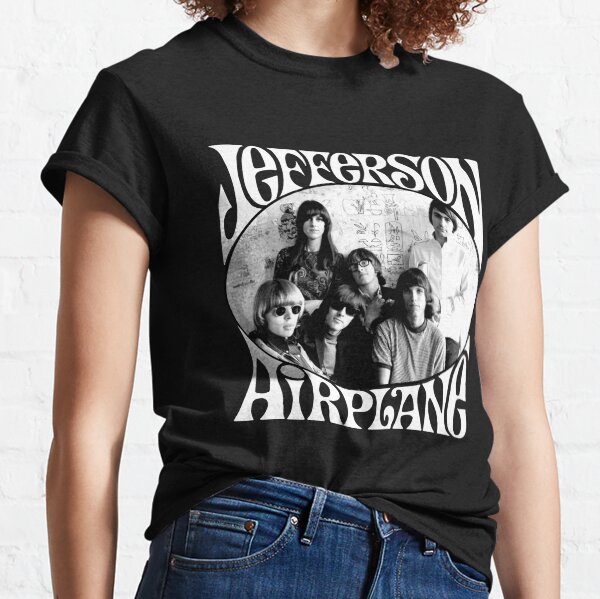 Poster Jefferson Airplane band music Classic T-Shirt