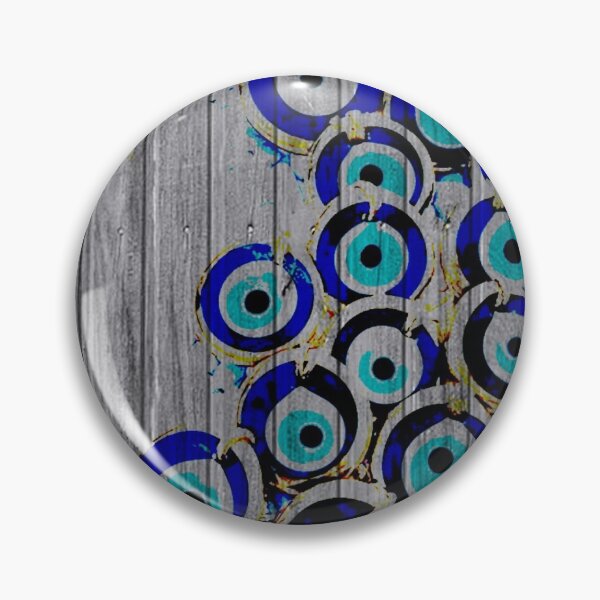 Item preview, Blue Evil Eye Protection Symbol designed and sold by MindOfCreation.