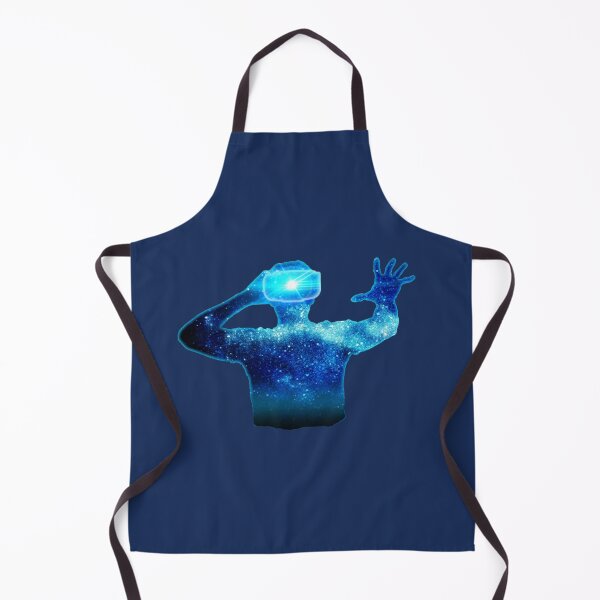 Item preview, Blue galaxy star illustration, Virtual reality designed and sold by Lopez-Biglove.