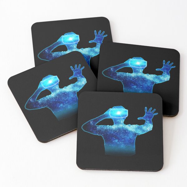 Item preview, Blue galaxy star illustration, Virtual reality   designed and sold by Lopez-Biglove.