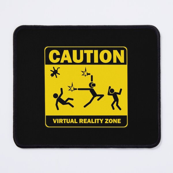 Item preview, Caution! Virtual Reality Zone!   designed and sold by Lopez-Biglove.