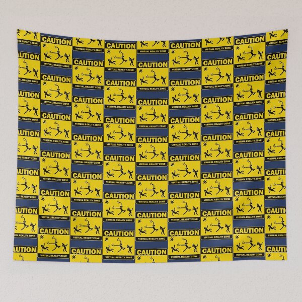 Item preview, Caution! Virtual Reality Zone!   designed and sold by Lopez-Biglove.