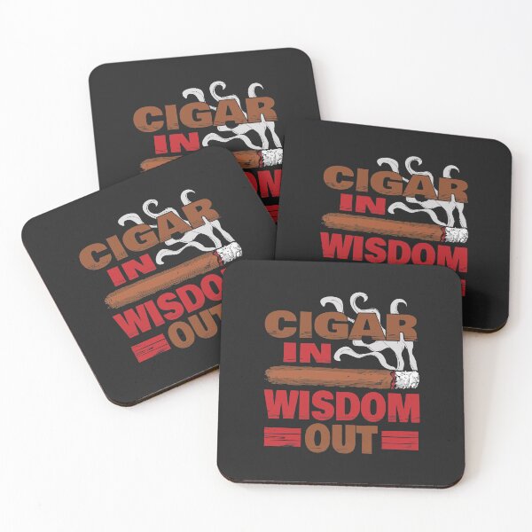 Item preview, Cigar In Wisdom Out  Funny Cigar Smoker Gift designed and sold by romanl3.