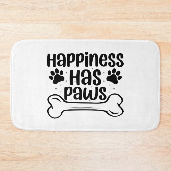 Item preview, Happiness Has Paws - Cool Design Gift Idea For Dog Lovers designed and sold by Prince - Bestseller ★★★★★.