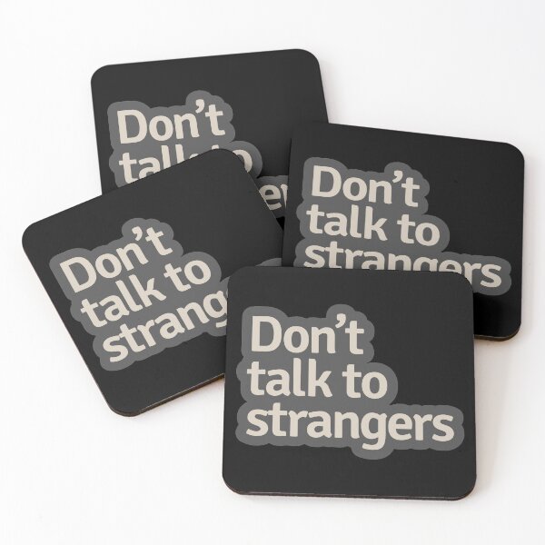 Item preview, Don't Talk To Strangers Kids  designed and sold by Black Pearl.