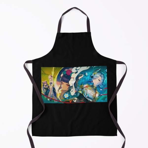 Item preview, Genshin Impact Shenhe Yunjin Ningguang Keqing Banner designed and sold by trevitea.