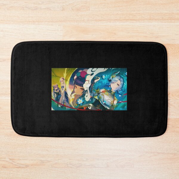 Item preview, Genshin Impact Shenhe Yunjin Ningguang Keqing Banner designed and sold by trevitea.