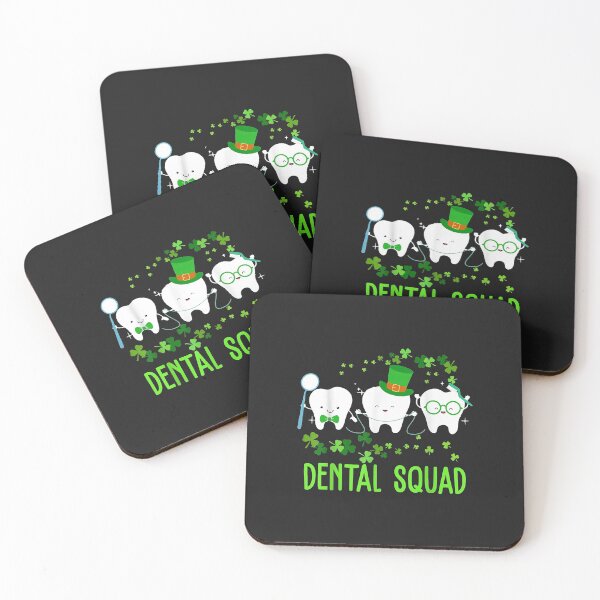 Item preview, Dental Squad Lucky Shamrock Dental Hygienist St Patrick Day designed and sold by romanl3.