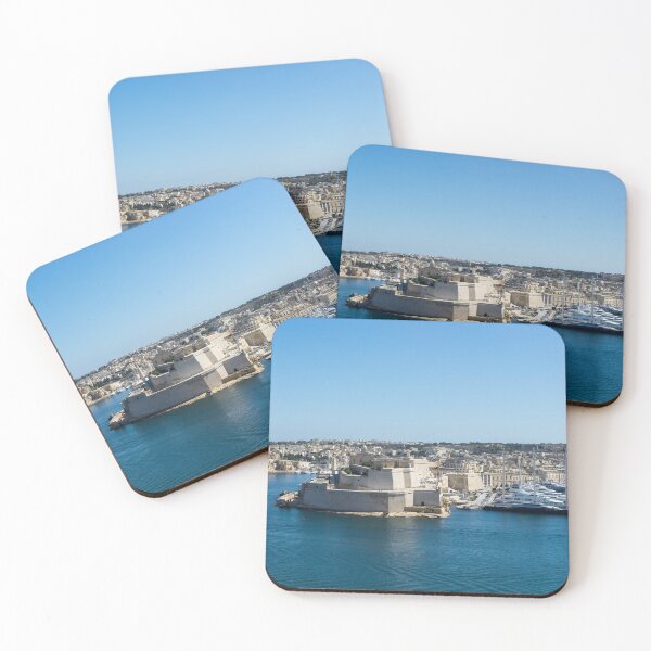 Item preview, Grand Harbour of Valletta - Mediterranean Colors in Malta designed and sold by Georgia Mizuleva.